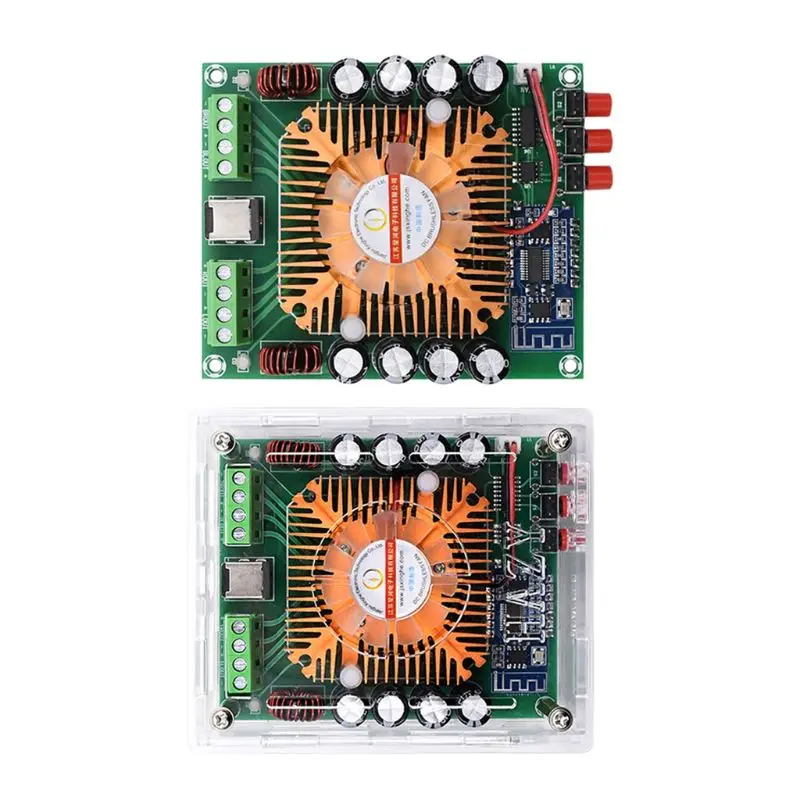 Беспроводная басовая плата TDA7850 Bluetooth 4x50 Вт 4 канала Hi Fi стерео аудио сабвуфер