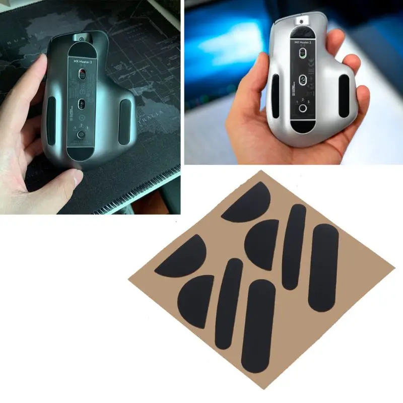 2 набора линейных игр 0 8 мм мышь ножки Мыши коньки для Logitech MX Master 3 мышь|Коврики