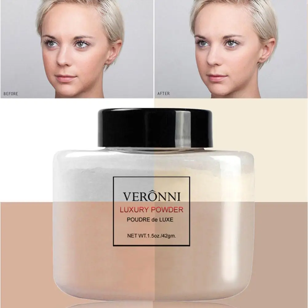 4 цвета макияж для лица гладкая длительная рассыпчатая пудра контроль жирности