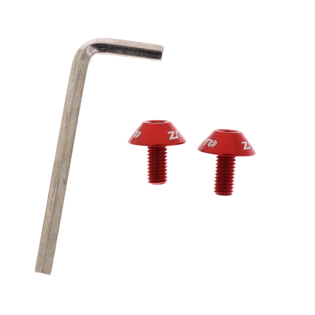 2 шт. болты велосипедные винты из алюминиевого сплава с шестигранной головкой