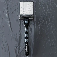 razor holder for men shaving shelves shaver wall hook self adhesive bathroom shelf bathroom accessories storage rack hook