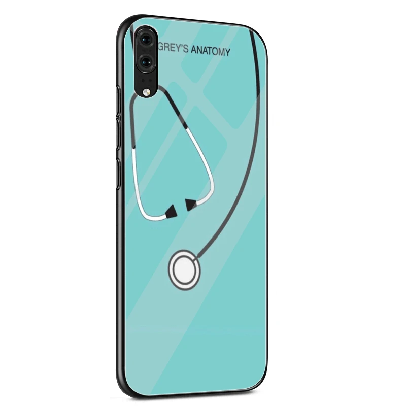 Американский ТВ серый анатомический чехол стекло для huawei P30 P10 P20 Pro P Smart mate 10 20 Lite Y6