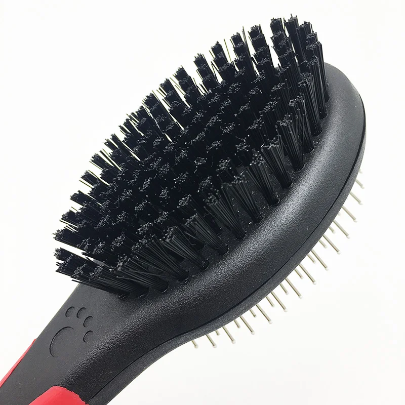 Двусторонняя щетка для ванной двусторонняя домашних животных|Расчески собак| |