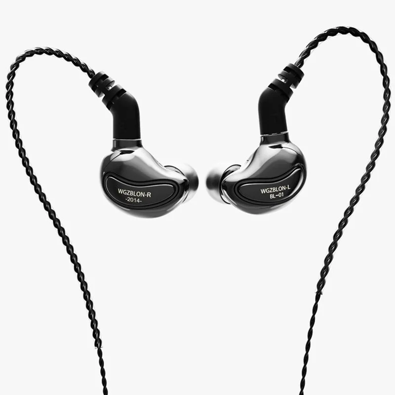 Наушники Keephifi BLON BL01, 10 мм, диафрагма из волокна, диафрагма, наушники для диджея, бега, IEM, съемные 2 контакта, кабель для наушников BL03 BL05, гарнитура