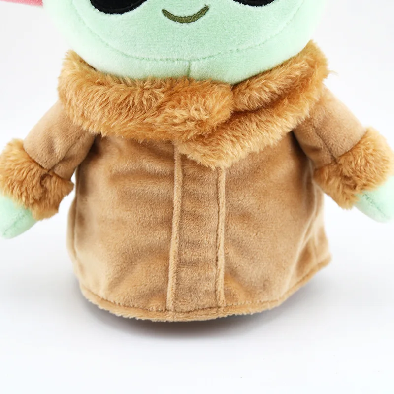 Кукла-младенец йода из мультфильма Звездные войны мягкая с голосовым