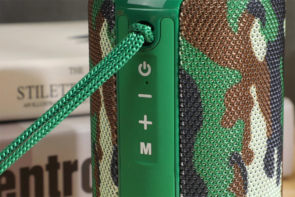 TG264 Outdoor Wireless Speaker Waterproof Bluetooth Portable Subwoofer TF MP3 Shape | Электроника