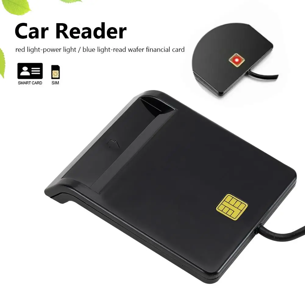 Считыватель смарт-карт USB DNIE ATM cvc IC ID считыватель SIM-карт для Windows Linux аксессуары
