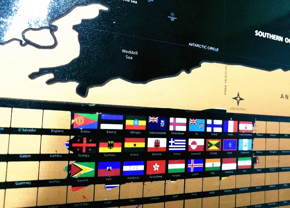 

Retro Scratch Foil Layer Coating Kraft Kraft Paper Scratch Off World Map Wall Sticker Living Room Paint Bar Cafe World Stickers