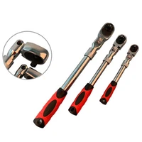 72 teeth telescopic ratchet spanner fast hexagonal casing 14 12 38 can adjust 90 degrees scaffold ratchet handle wrench