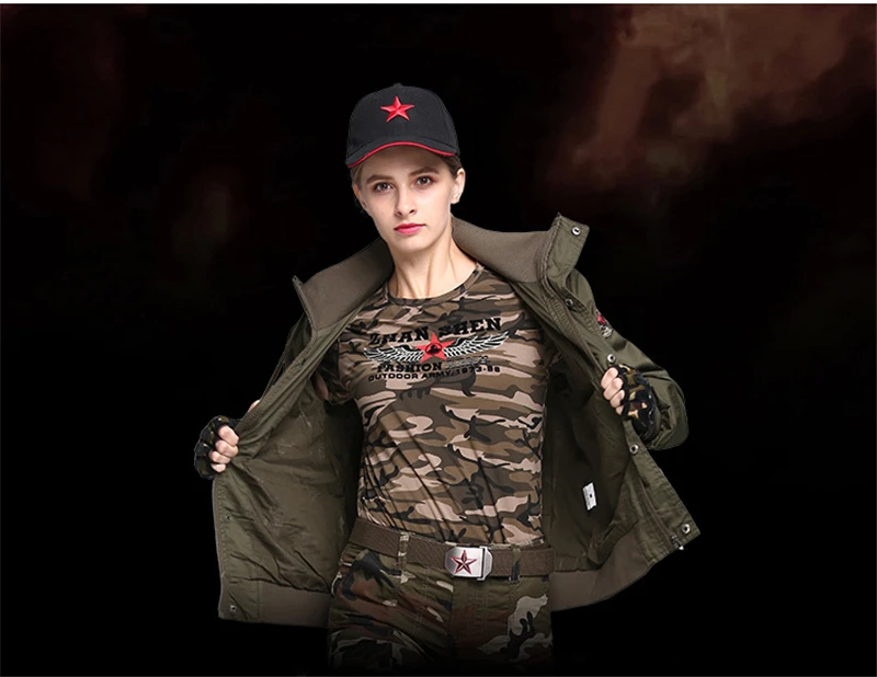 Уличная Военная Тактическая повседневная куртка хлопковая дышащая женская куртка треккинг Кемпинг скалолазание тренировочное спортивное пальто одежда