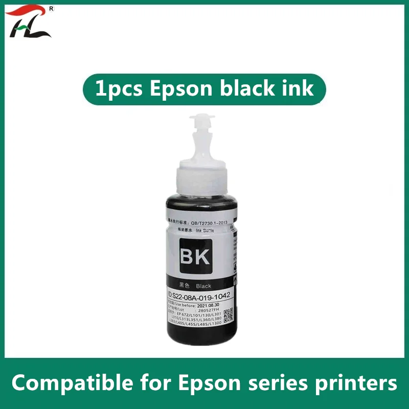 

Dye Refill Ink kit for Epson L100 L110 L120 L132 L210 L222 L300 L312 L355 L350 L362 L366 L550 L555 L566 printer Free Shipping