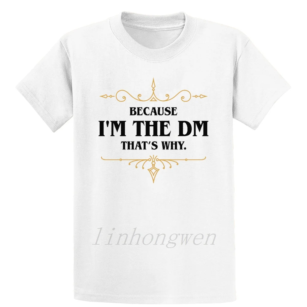Футболка с надписью «Dungeon Master Dnd Dungeons And Dragon Inspired», летняя стильная уникальная S-5xl, новая рубашка
