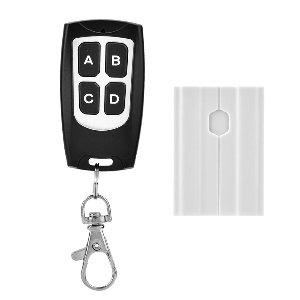 

Learning Code Wireless Controller with 4-Button RF 1 Module 1 Remote Control