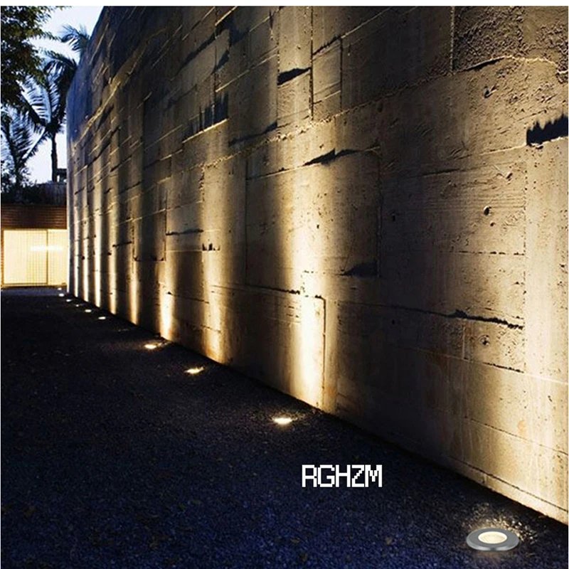 Встраиваемые светодиодные палубные светильники 1 Вт 3 5 7 подземные наружные