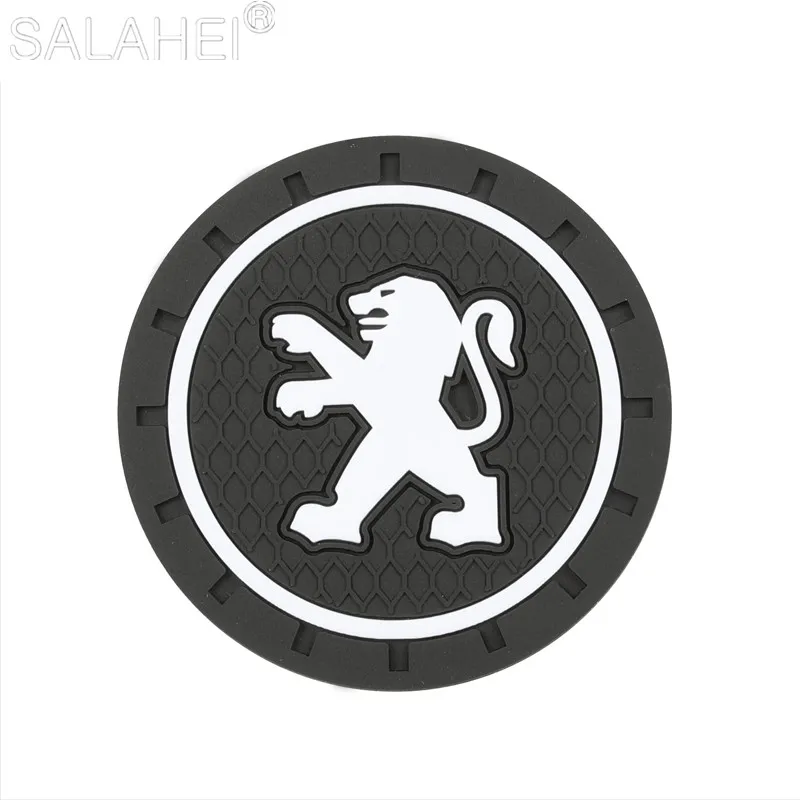 Автомобильный держатель для стакана воды 2 шт. подставка нескользящая внутреннее