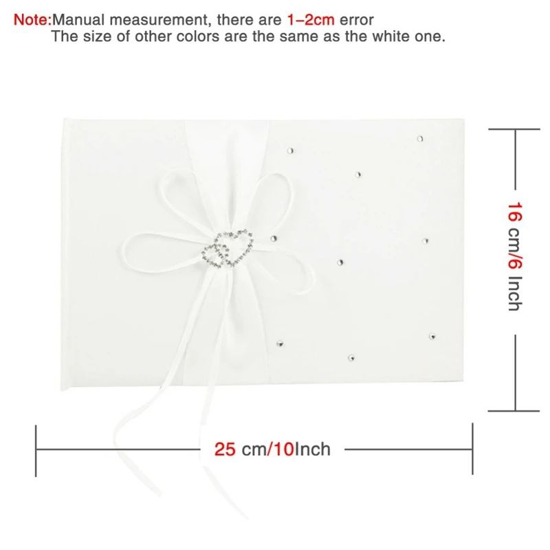 Присутствие гостей на свадьбе Набор держателей для книг с двойным бантом в виде