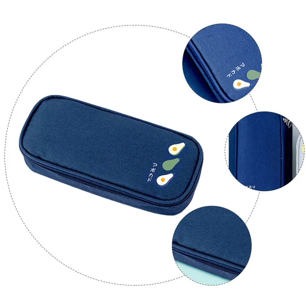 

1Pc Adorable Durable Pen Bag Portable Pen Storage Holder Practical Pen Pouch