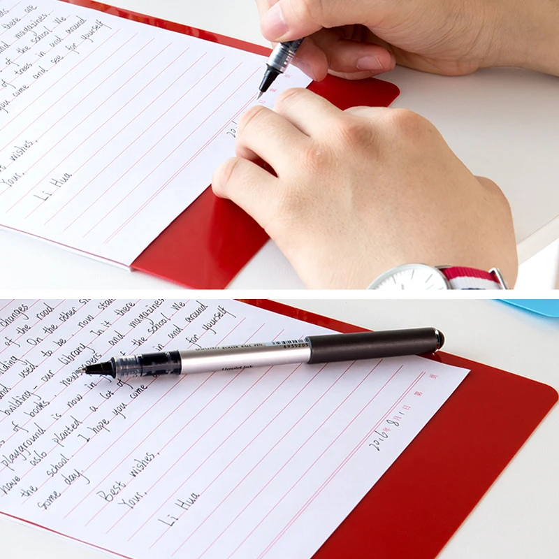 

Write Pads Soft silicone Writing Pad Non-Slip Solid Color Writing Mat School Supplies Write Pads DJA88