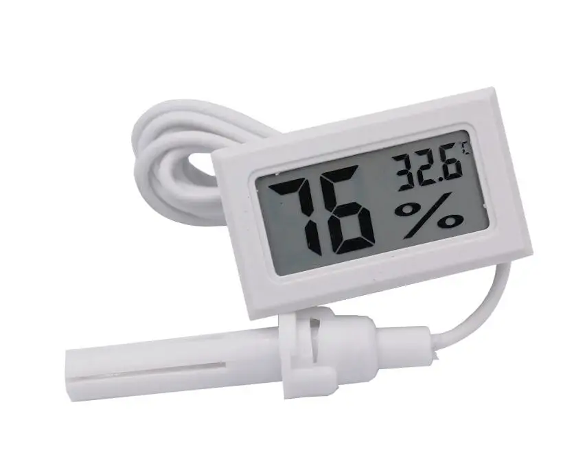 Mini higr&oacute;metro Digital LCD, term&oacute;metro, medidor de temperatura de humedad-50C ~ 70C #100, 202194 Uds.-0