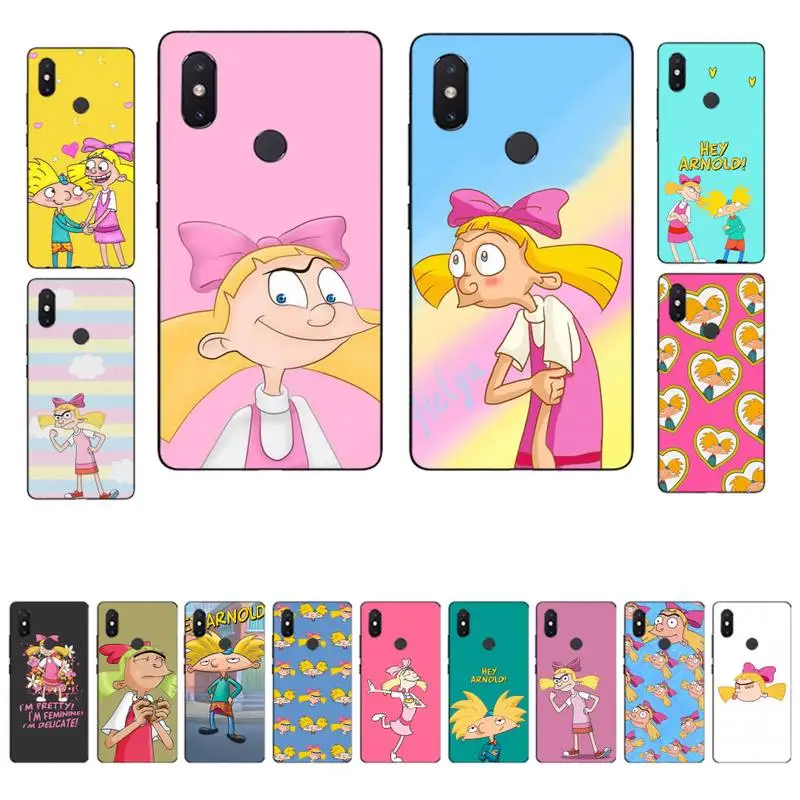 

Yinuoda Hey Arnold Phone Case for Xiaomi mi 8 9 10 lite pro 9SE 5 6 X max 2 3 mix2s F1