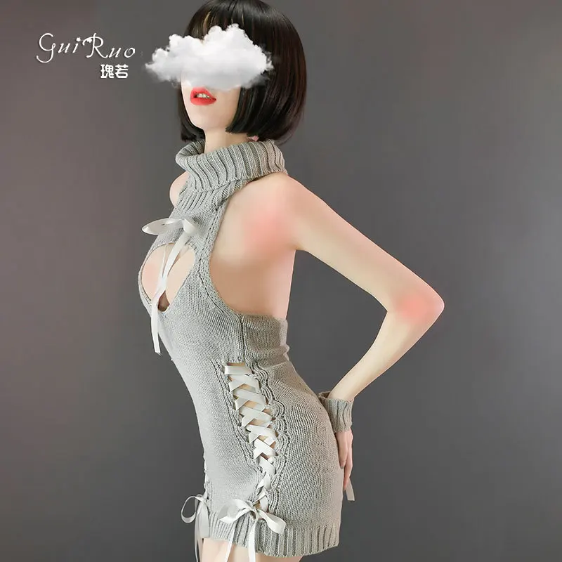 Сексуальная Ажурная юбка в японском и корейском стиле для секса эротические