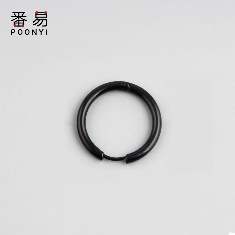 

New Vintage Multiple Dangle Small Circle Hoop Earrings for Man&Women Steampunk Ear Clip