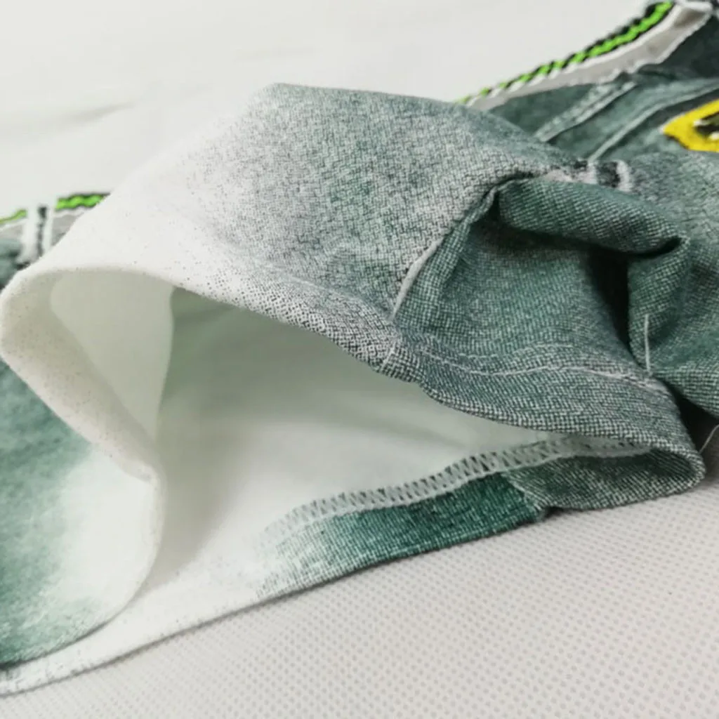 Трусы-боксеры мужские джинсовые с принтом в виде доллара F1 | Мужская одежда