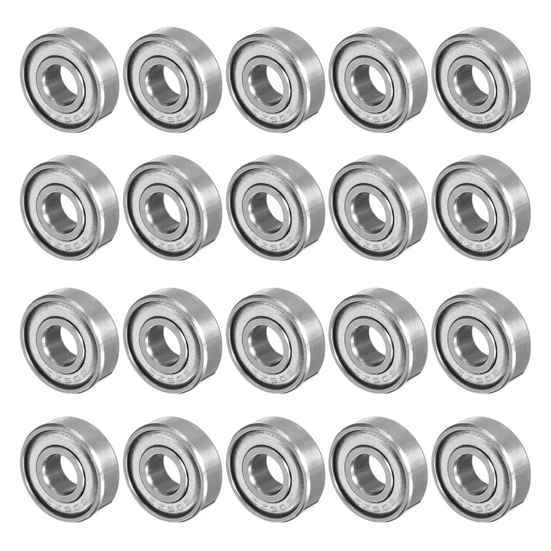 

20pcs 695ZZ 5mmx13mmx4mm Double Shielded Miniature Deep Groove Ball Bearing