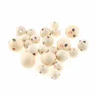 Круглые бусины со смайликом, размер 141822 мм