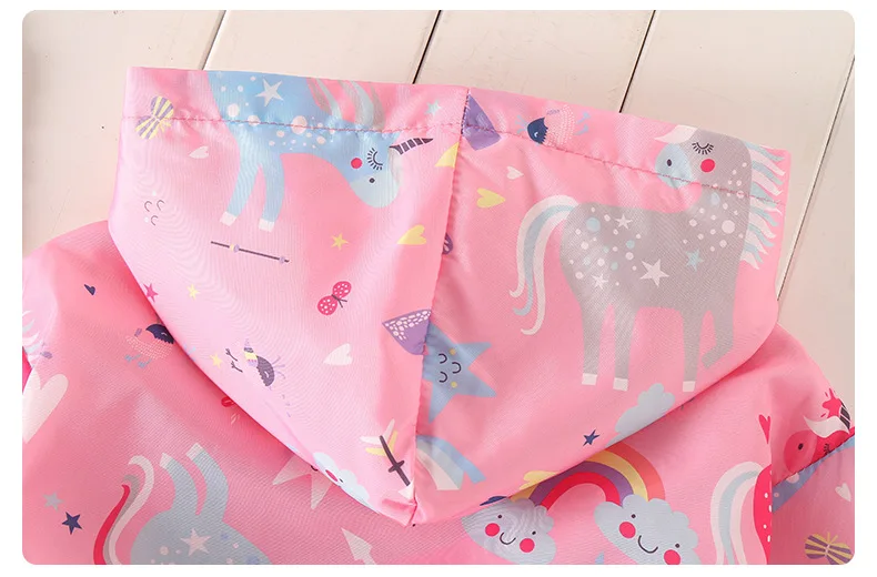 Дождевик для младенцев Повседневная ветровка толстовка мальчиков и девочек