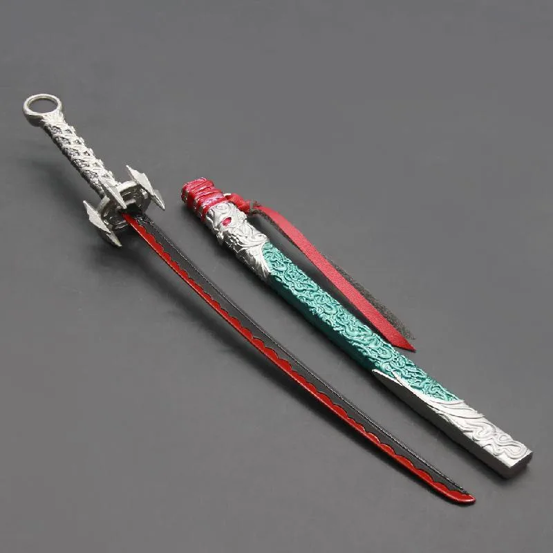 

Alloy Scabbard Sword Will Never Be Robbed Game Props Taidao Village Is A Model All-metal Handicraft Ornaments And Pendants