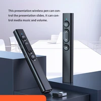 2 4ghz wireless presenter usb laser pointer with remote control infrared presenter pen for projector powerpoint ppt slide