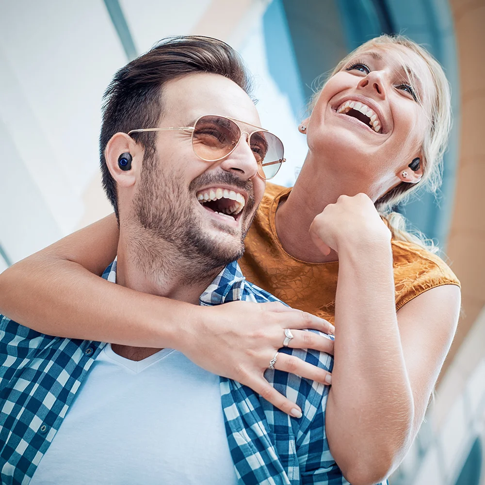 BlitzWolf FYE5 bluetooth v5.0 TWS настоящие беспроводные наушники-вкладыши спортивные стерео водонепроницаемые HiFi мини наушники гарнитура наушники