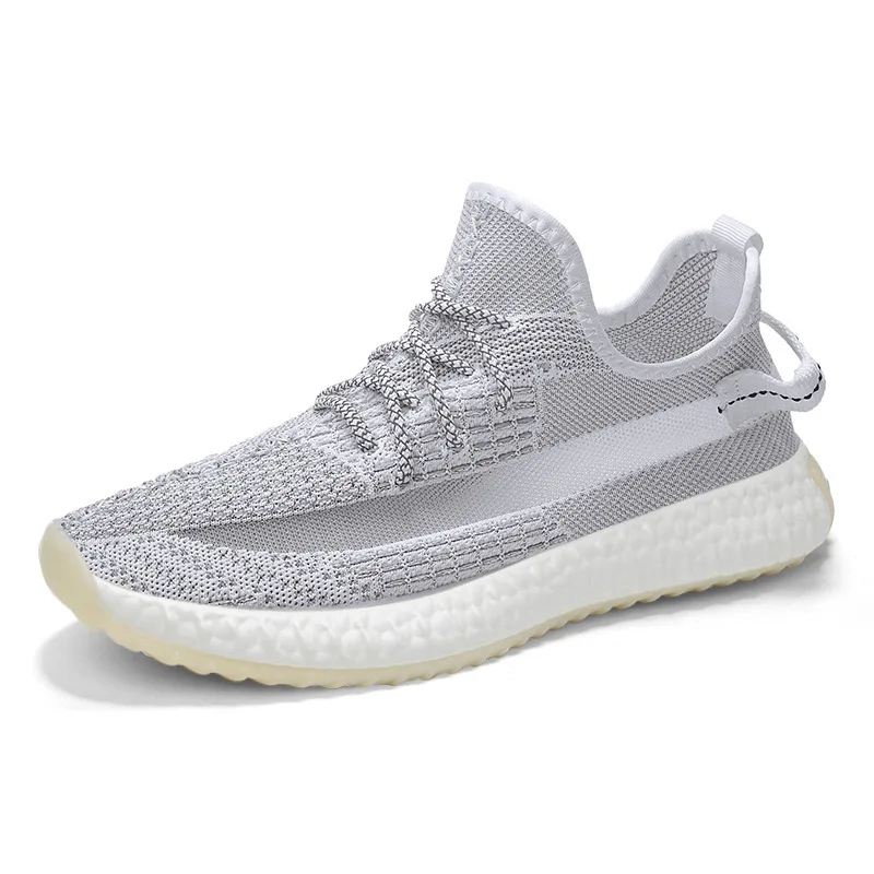 

Кроссовки Yey для мужчин и женщин, Повседневная дышащая обувь для пар, белые, лето 2021