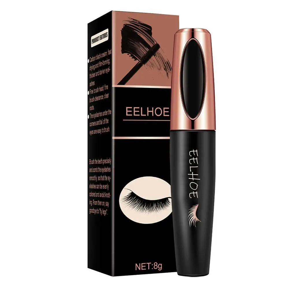 

10g 4D Mascara Waterproof Silk Mascara Makeup Eyelash Thick Curly Three-dimensional Eyelash Professional Cosmetic