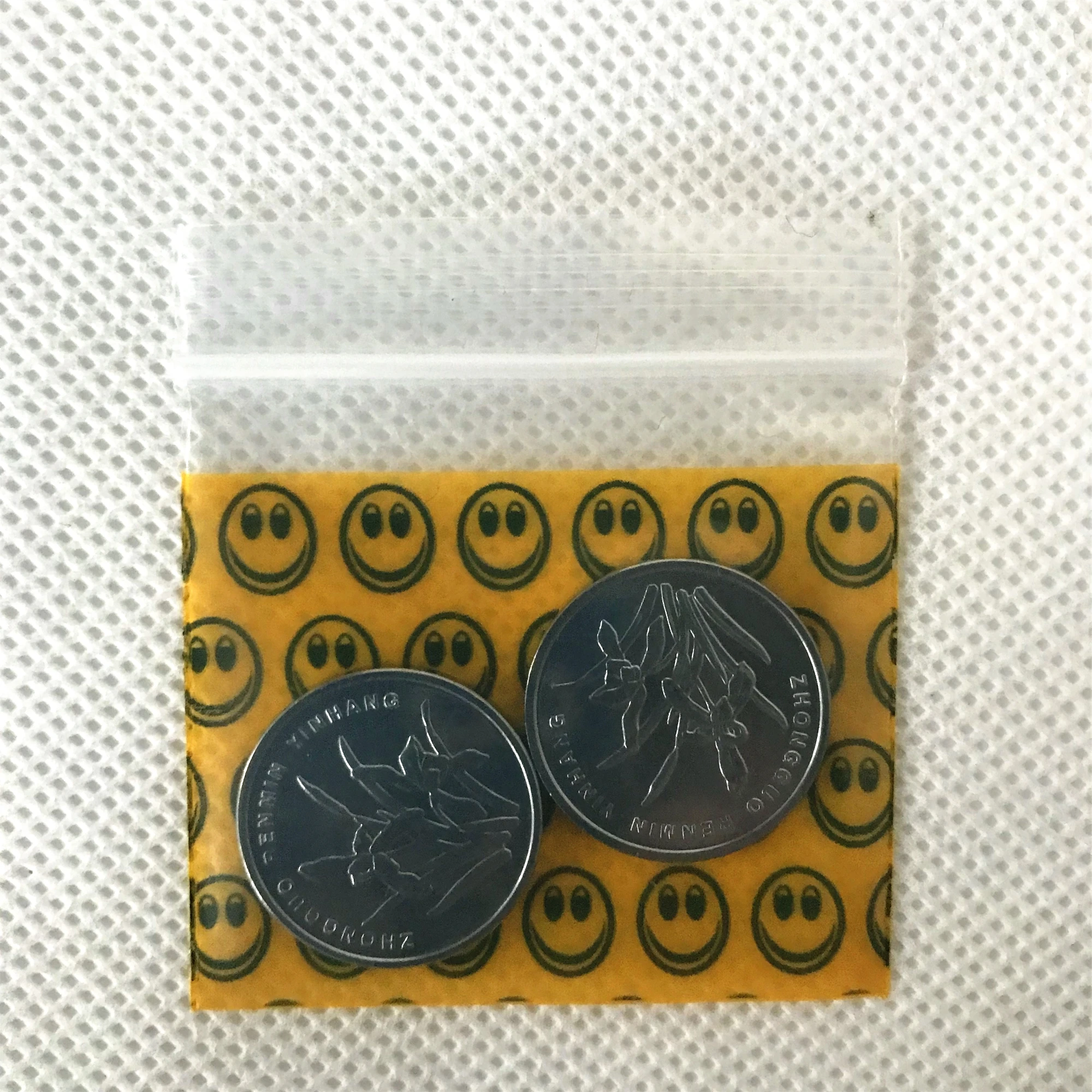 Сумка для хранения табака портативная Герметичная сумка с рисунком улыбки