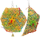 Игрушки для птиц, большие аксессуары для попугаев, окуней и волнистых игрушечный попугай, принадлежности для украшения клетки, африканский серый