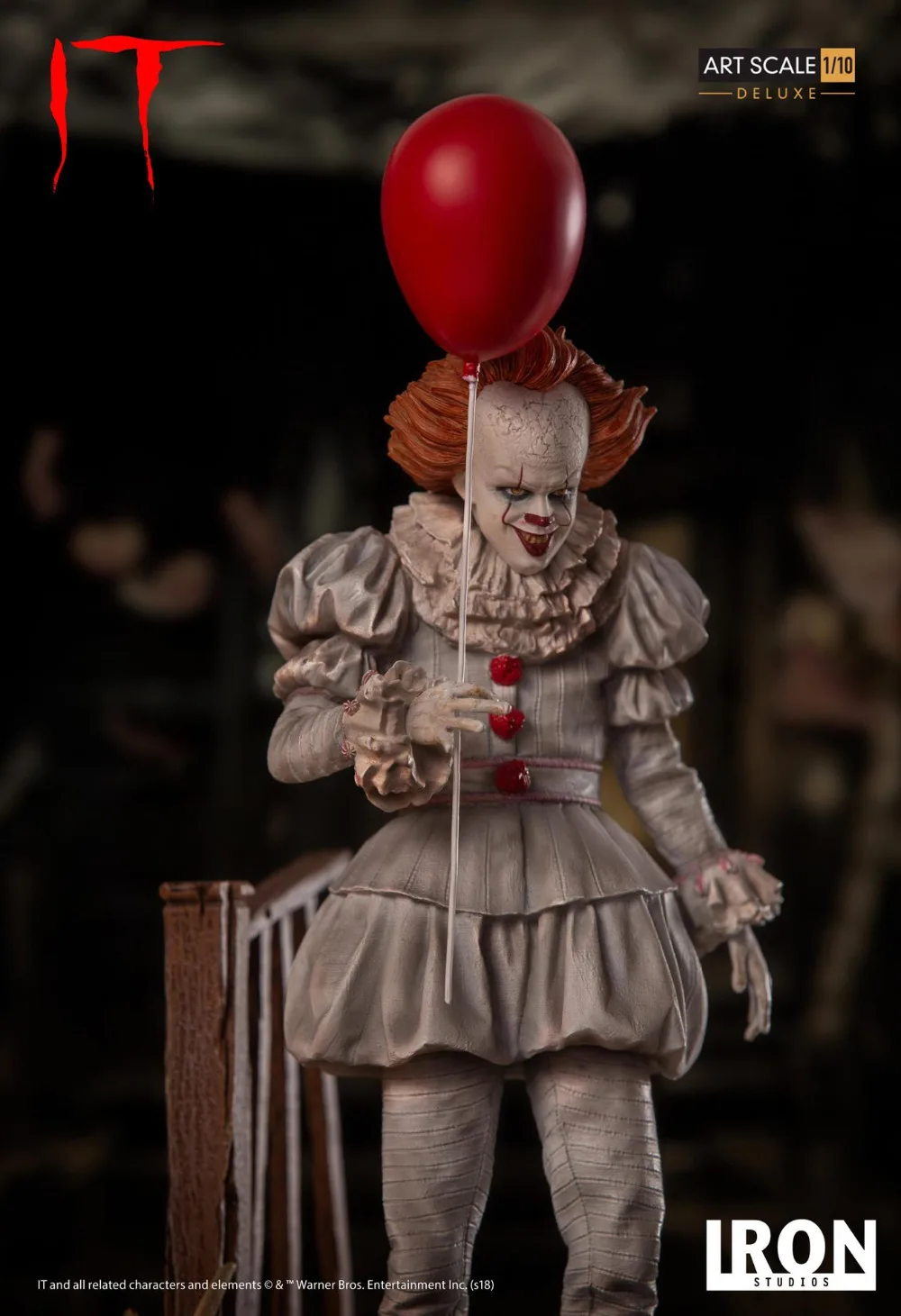 IT Pennywise фигурка Joker Stephen King's Iron Studios экшн-фигурка коллекционные игрушки кукла