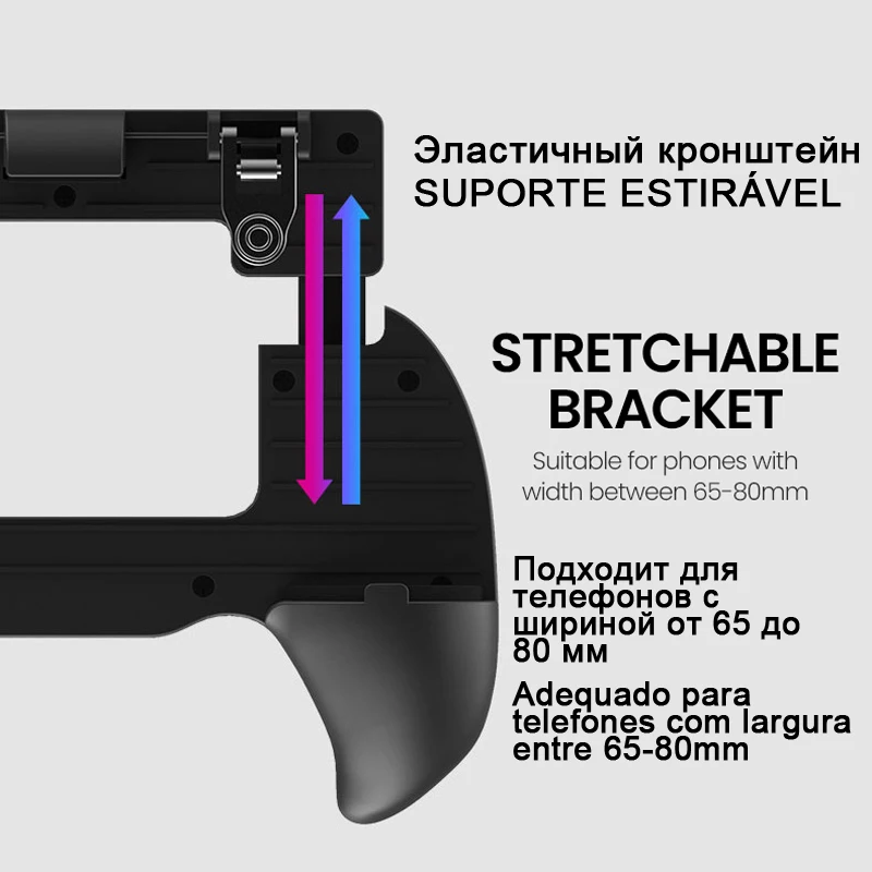 Игровой триггер джойстик для мобильного телефона Android iPhone Pubg контроллер геймпад