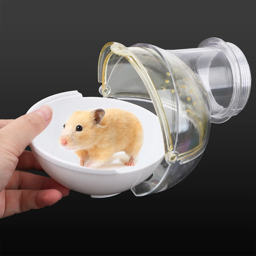 bathroom cage box small animals toilet for hamster mouse pet hamster small animal bath sand room house pets hamster mouse free global shipping