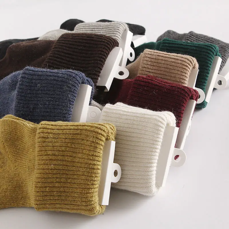 Носки женские свободные однотонные из 200 хлопка 9 видов на 4 сезона|Носки| |