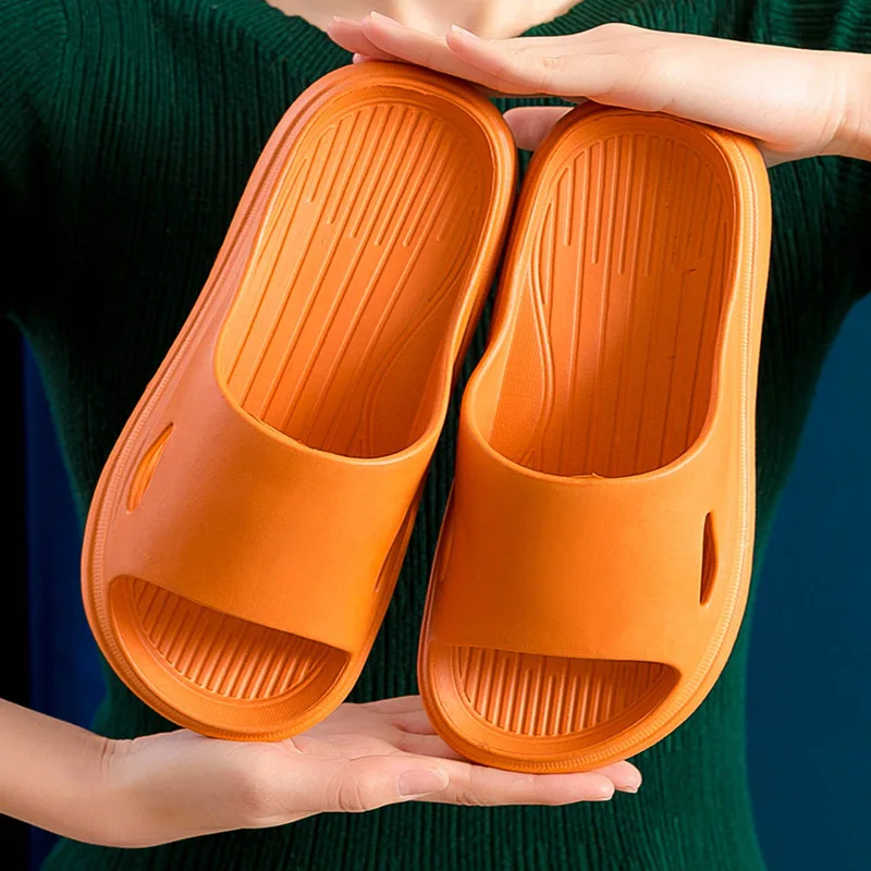 

Platform Slippers for Women EVA Soft Indoor Bathroom Slipper Lovers Home Floor Anti-slip Slides Summer Slippers Ladies