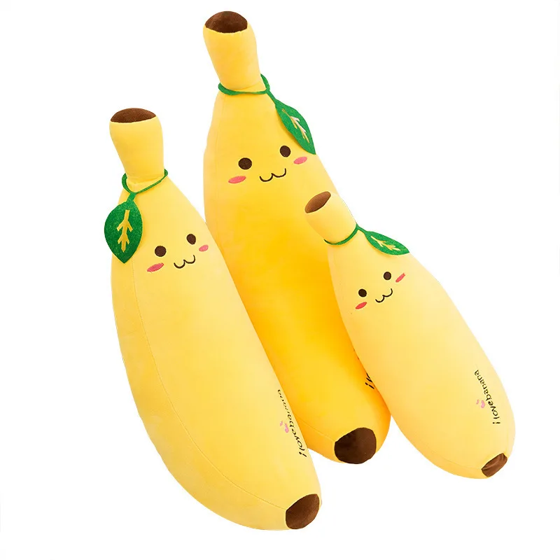 Long toy soft banana plush pillow simulation fruit cushion eiderdown doll wholesale | Movies &amp TV