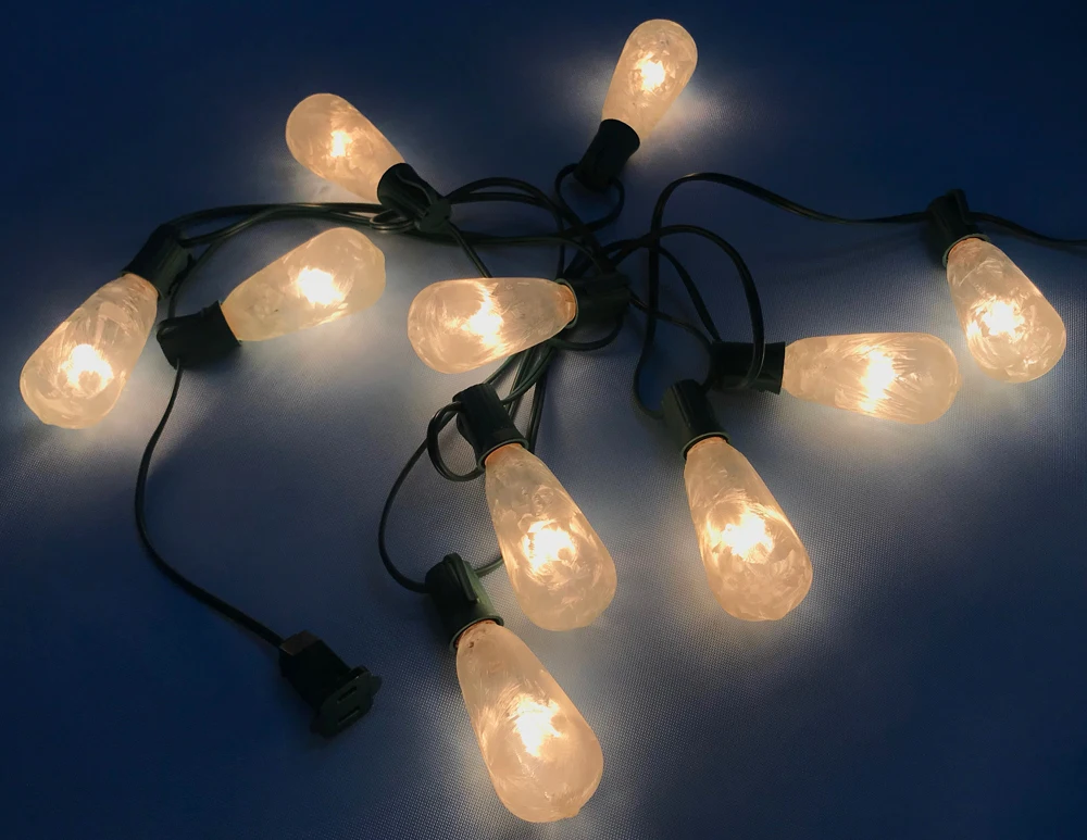 Toprex 3m E17 patio lights garden decor light chain christmas decoration lights indoor new year light home decor