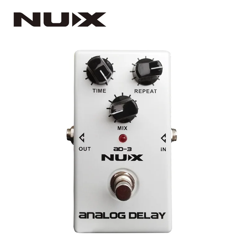 AD-3 ANALOG DELAY NUX педаль эффектов CH3 DS3 AS4 HG6 OD3 классический овердрайв усилитель симулятор хора с высоким коэффициентом усиления электрогитары педали эффектов Гитарные части - Цвет: AD-3 ANALOG DELAY