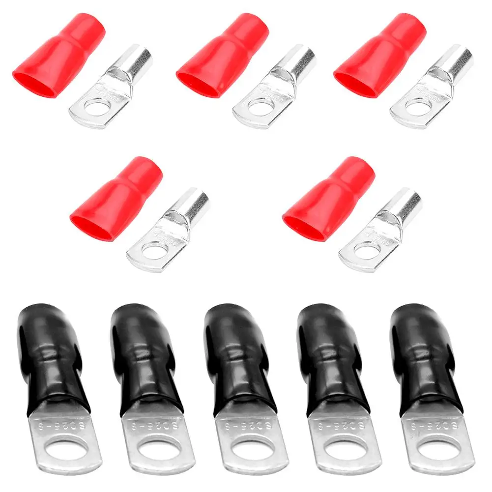 VODOOL 10 шт. автомобильный аудио разъем питания заземления провода кольцевые клеммы