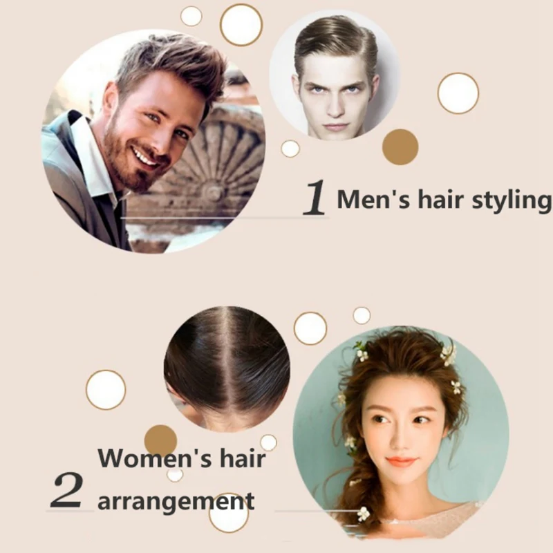 Новинка для укладки волос помада не жирная быстрая фиксация короткие сломанные