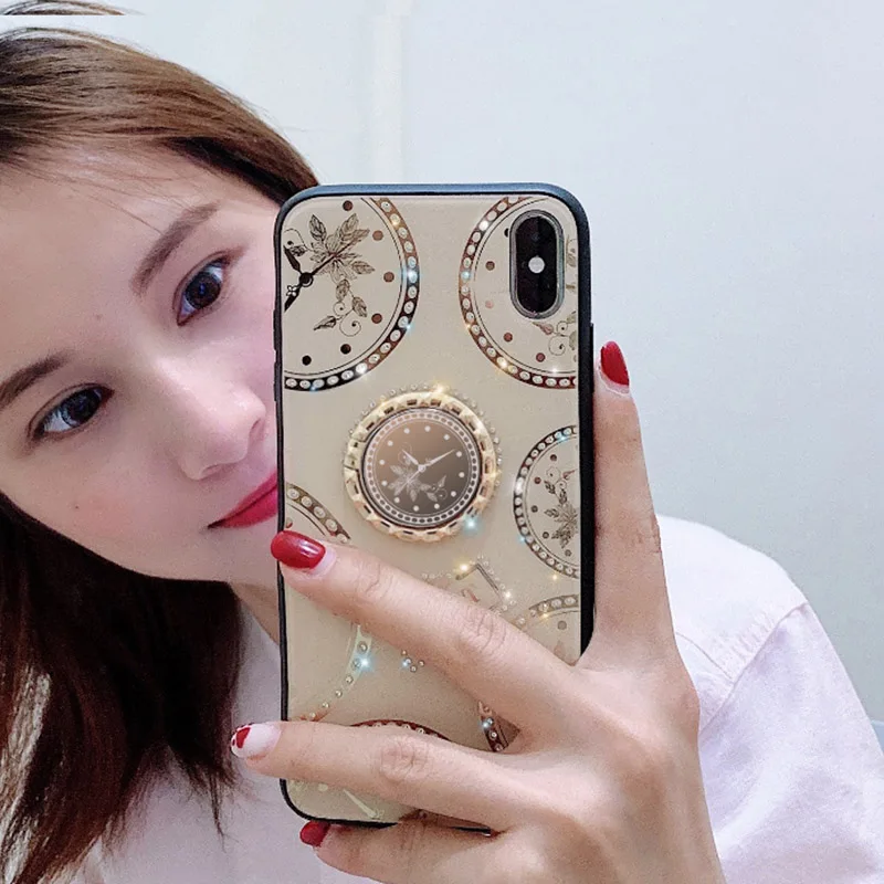 Блестящий силиконовый чехол для телефона iphone 6 6s 7 8 Plus 11 pro x xs max xr 10 роскошный
