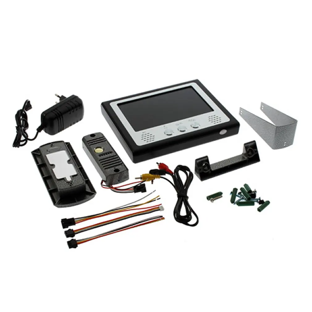 7 &quotTFT цветной монитор видео дверной звонок телефон домофон система ночного