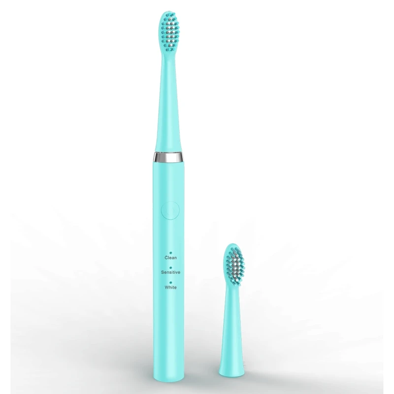 

Simple Design IPX7 Waterproof Electric Toothbrush with Spare Brush Head
